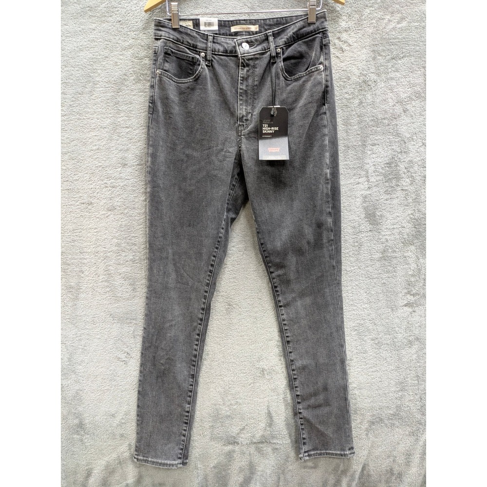 Levi's Premium 721 High Rise Skinny Jeans Size 32 Hypersoft Lyocell Sustainable